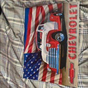 Chevy Truck Sign (Metal Sign)